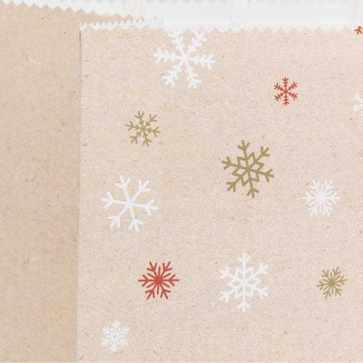 Produktbild Idena Flaschentasche Weihnachten Tannenbaum mehrfarbig 12x9x36cm (Geschenktüte)