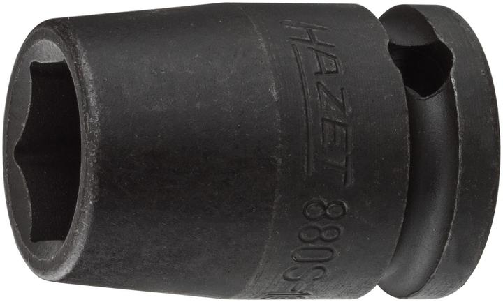 HAZET Impact socket ∙ hexagon 880S-13 ∙ Square, hollow 10 mm (3/8 inch) ∙ Outside hexagon traction … (13 mm)