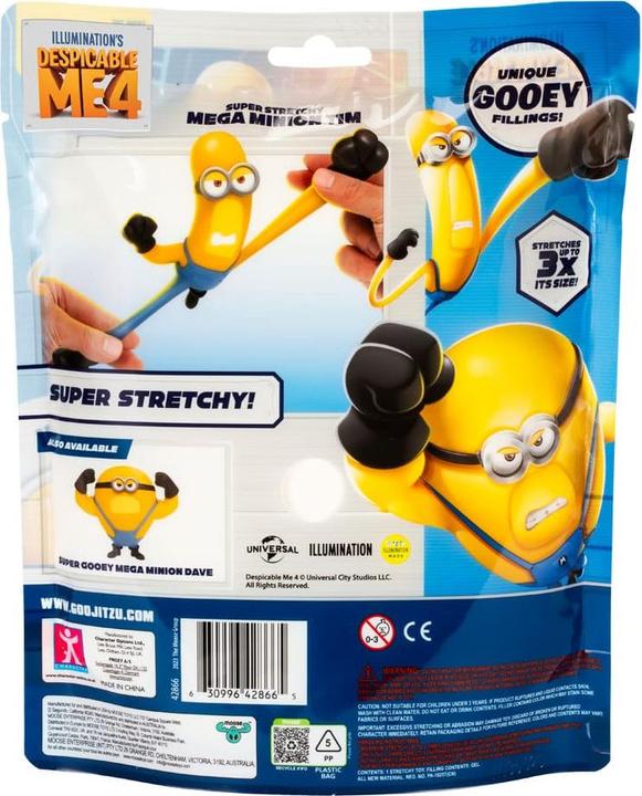 Produktbild Moose Ich - Einfach Unverbesserlich 4 Stretchy Hero Figur Tim 12 cm