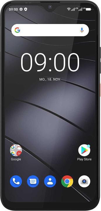 Produktbild Gigaset GS4 (64 GB, Deep Black, 6.30", Dual SIM + SD, 16 Mpx, 4G)