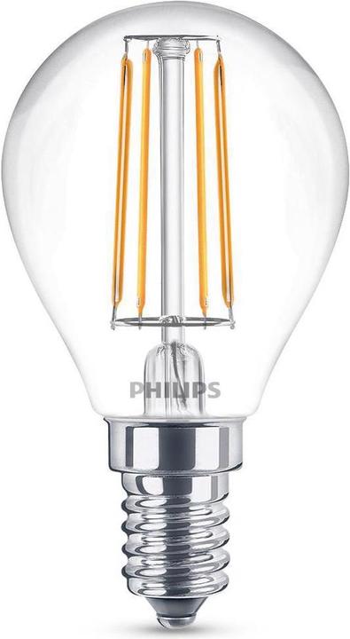 Actual product image Philips P45 (E14, 4.30 W, 470 lm, 2 x, F)