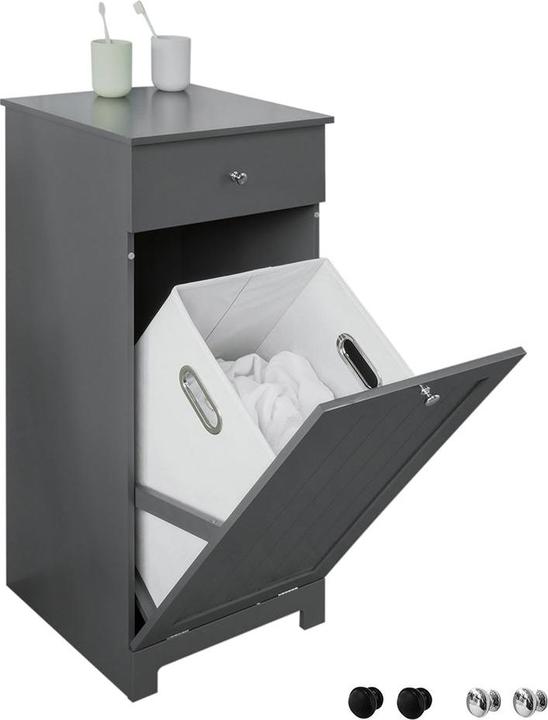 Produktbild SoBuy Wäscheschrank mit Wäschesack