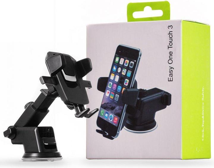 Produktbild Hurtel Telescopic Car Mount Phone Holder Dashboard or Windshield for black