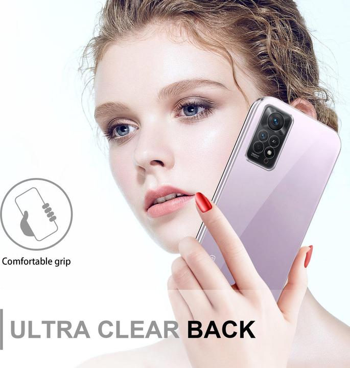 Image du produit Cadorabo Housse TPU 360 degrés pour Xiaomi RedMi NOTE 11 PRO 4G / 5G (Xiaomi Redmi Note 11 Pro 5G, Xiaomi Redmi Note 11 Pro)