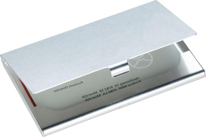 Actual product image MidOcean Epsom Aluminium Business Card Holder