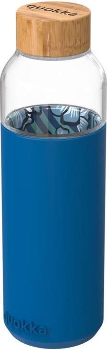 Actual product image Quokka Bottle with blue cap 660 ml (0.66 l)