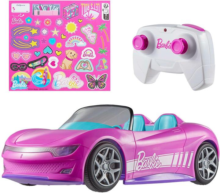 Actual product image Hot Wheels Barbie Cabrio RC
