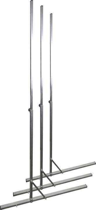Image du produit Dönges Kit de supports pour brise-vue, 150 x 20 cm (150 cm)