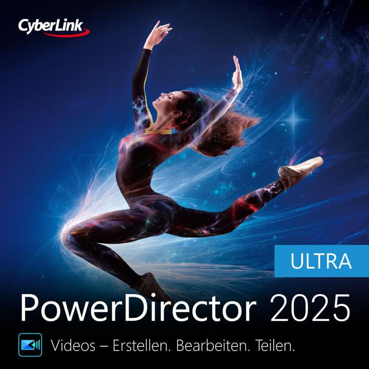 Image du produit CyberLink PowerDirector 2025 Ultra Code de téléchargement (1 Utilisateur, 1 Périphériques/Utilisateurs, Illimité)