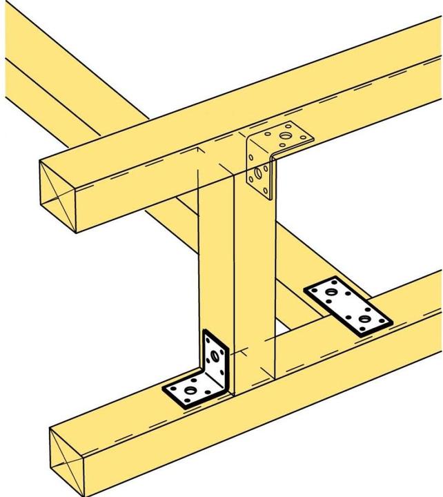 Actual product image Simpson Sst Flat connector SIMPSON FLV (Flat connectors, 1 pcs.)