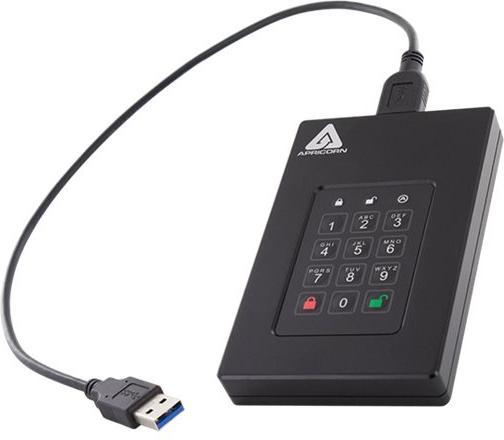 Actual product image Apricorn AFL3-5TB External hard drive 5000 GB Black (5 TB)