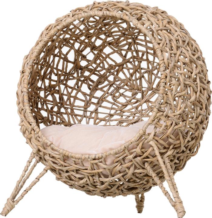 Image du produit PawHut Panier pour chat avec coussin (Chat)