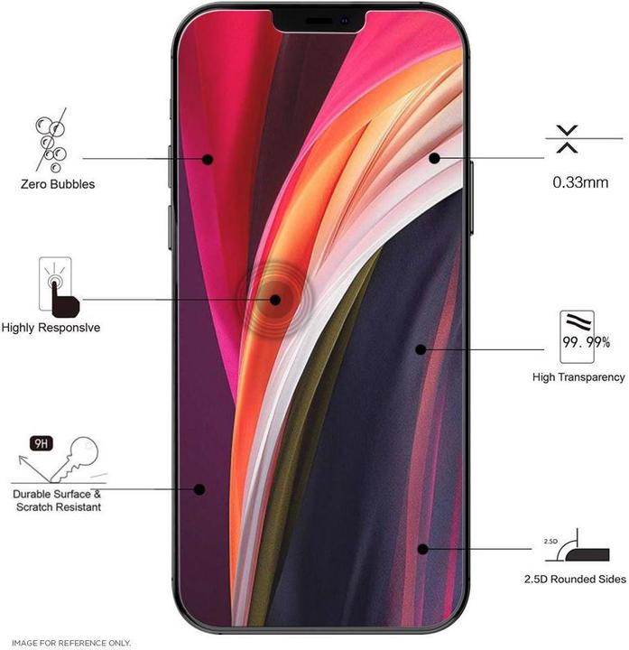 Produktbild Eiger Mountain Glass Clear (1 Stück, Apple iPhone 12 mini)