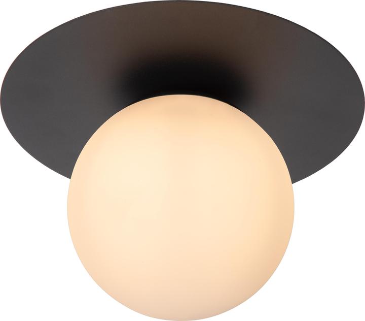 Produktbild Lucide TRICIA - Deckenleuchte - Ø 25 cm - 1xE27 - Schwarz 79187/01/30 (E27)