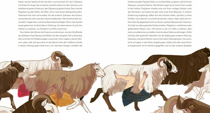 Produktbild Eine Reise durch die griechische Mythologie (Deutsch, Sander Berg, Marchella Ward, Gundula Müller-Wallraf, 2021)