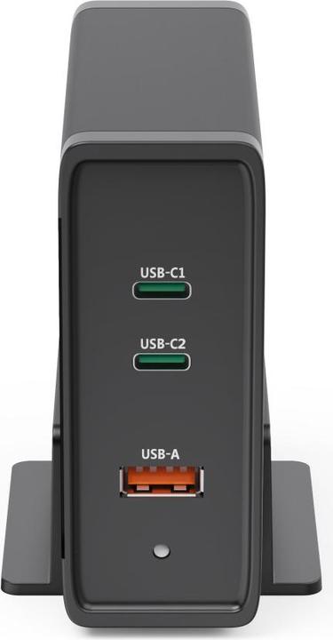 Actual product image Hama Universal USB-C charging station, GaN, 3 ports, Power Delivery (PD), 5-28V/140W (140 W)