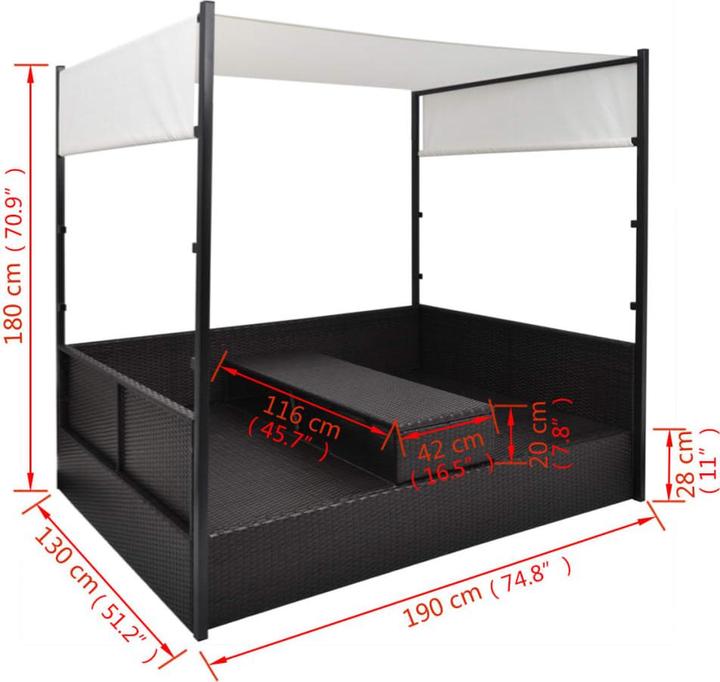 Produktbild VidaXL Titina (190 cm)