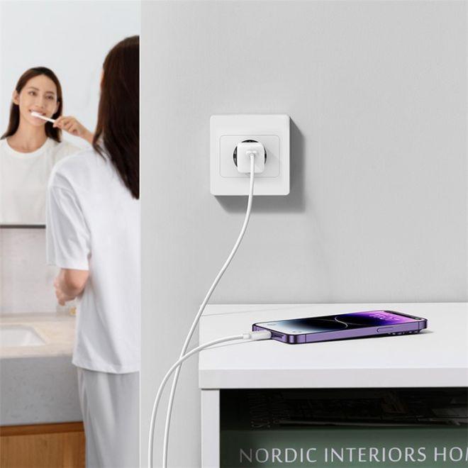 Immagine prodotto Baseus Mini caricatore da parete GaN5 30W (bianco) (30 W)