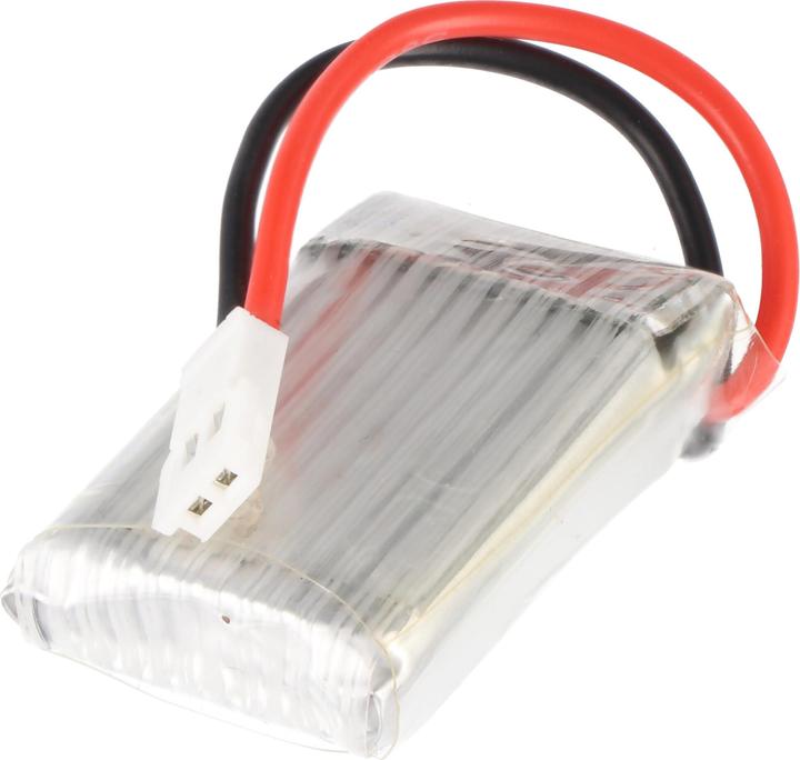 Produktbild AccuCell Li-Polymer-Akku 250mAh 3.7V, für Modellbau, Abmessungen ca. 32,4x19,75x7,85mm, 8,55 Gramm (3.70 V, 250 mAh)
