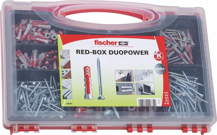 Productafbeelding Fischer Redbox DuoPower + schroeven (1 Pcs.)