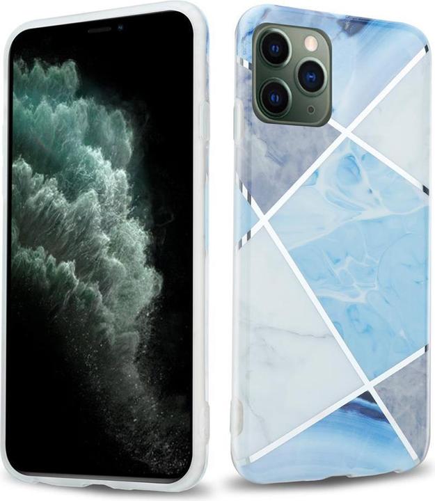 Actual product image Cadorabo IMD TPU Colorful Marble Cover (Apple iPhone 12 mini)