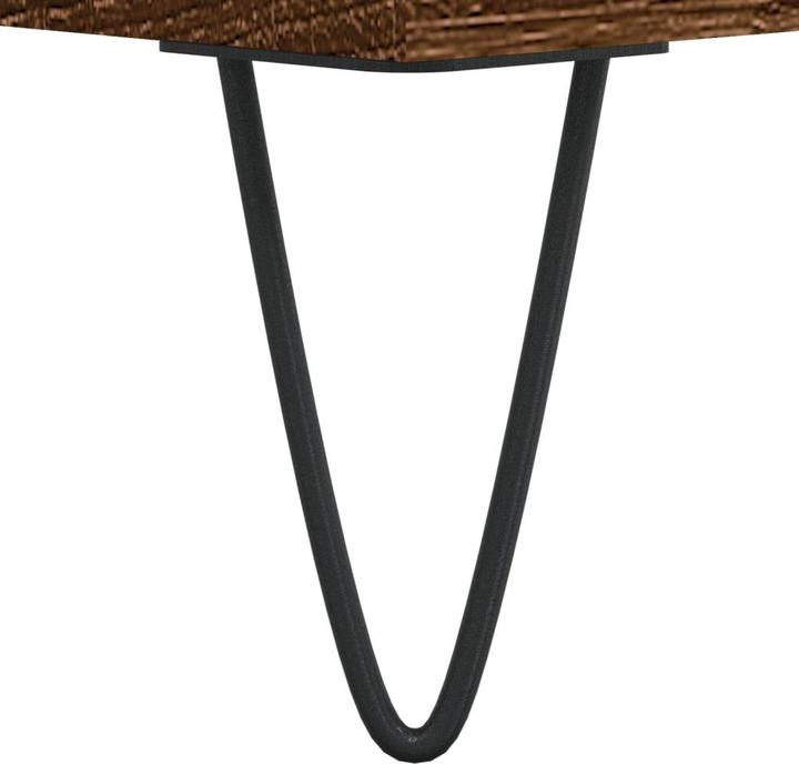 Actual product image VidaXL Plattenschrank Braun Eichen-Optik 84,5x38x89 cm
