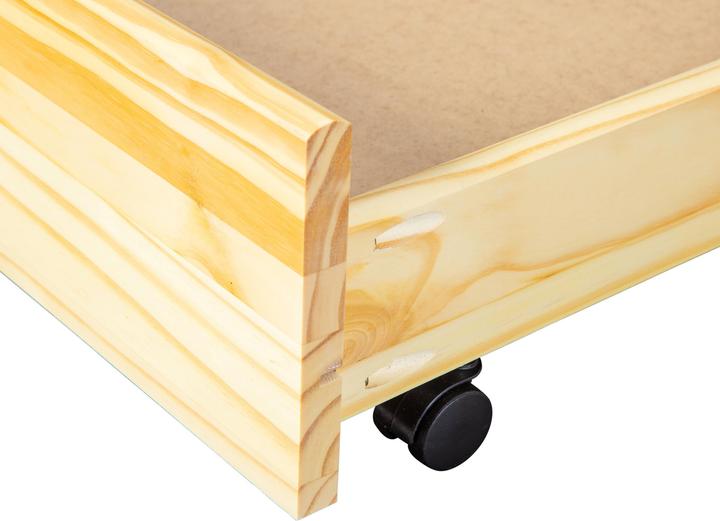 Produktbild Inter Link Bettschublade Kati natur 200 (94 x 22 x 199 cm)