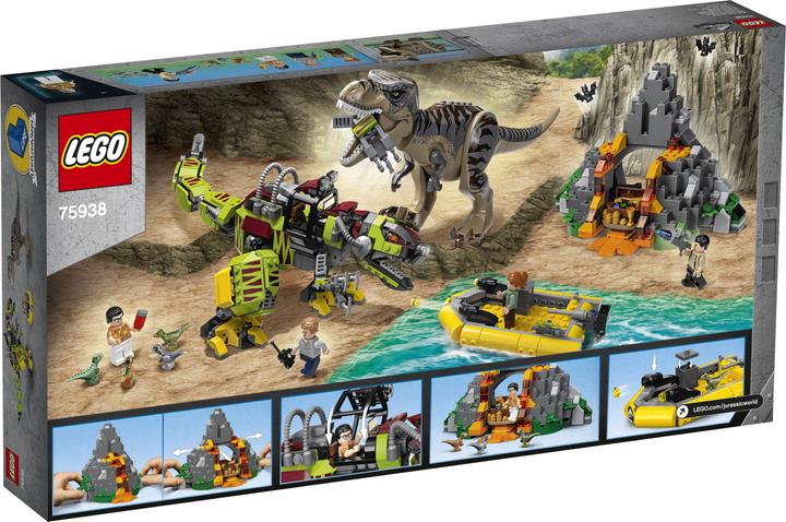 Immagine prodotto LEGO T-Rex contro Dino-Mech (75938, LEGO Jurassic World)