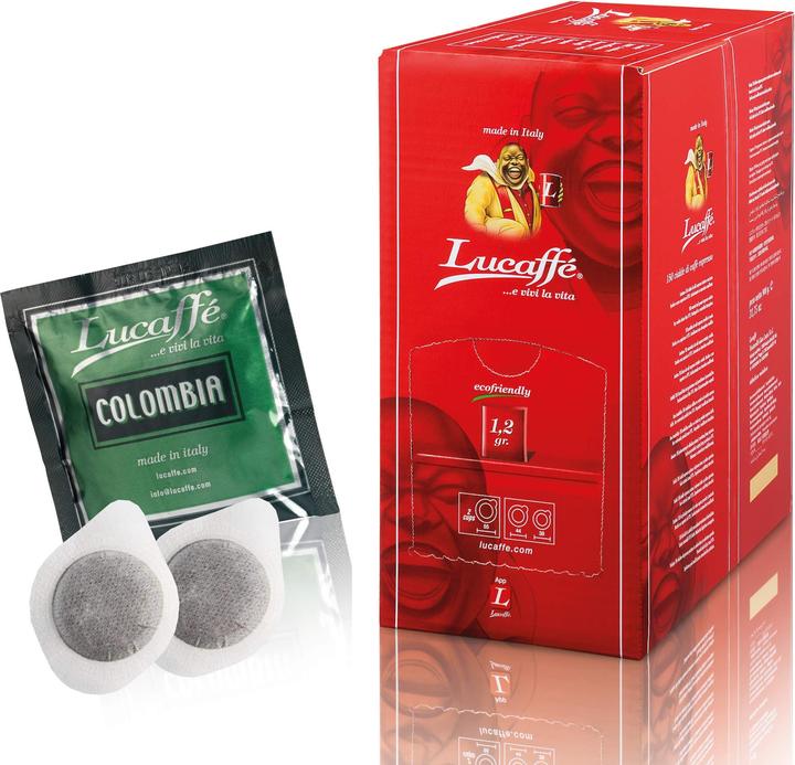 Actual product image Lucaffe COLOMBIA 44mm E.S.E. System coffee pods 150 pieces (150 x Port.)