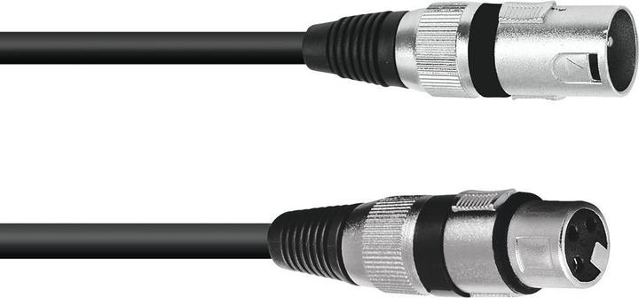 Image du produit Omnitronic Câble de connexion XLR 3 pôles 25m sw (25 m, XLR)