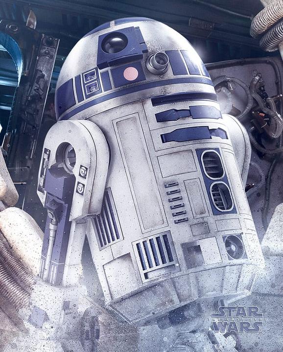 Produktbild Pyramid Star Wars: The last Jedi Poster Set R2-D2 Droid 40 x 50 cm (4) (40 x 50 cm)