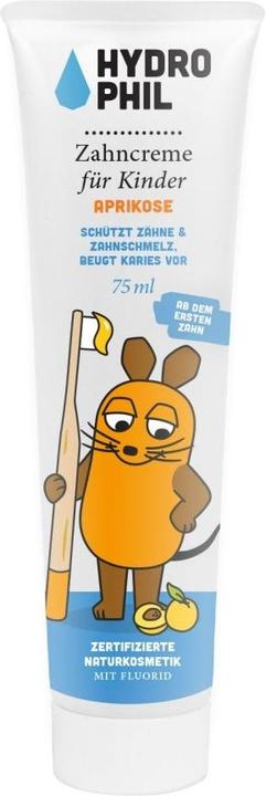 Hydrophil Dentifricio per bambini Albicocca con fluoro (75 ml)