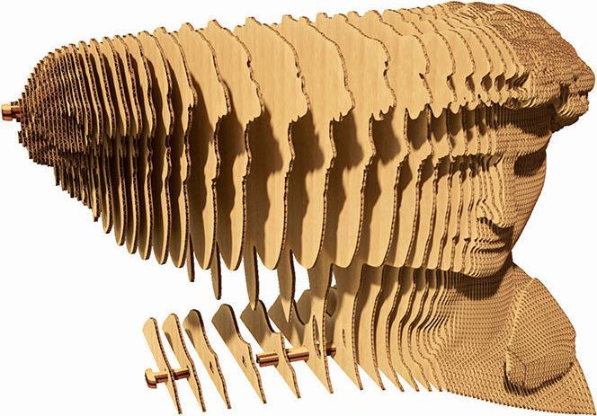 Image du produit Cartonic David - Modèle 3D en carton
