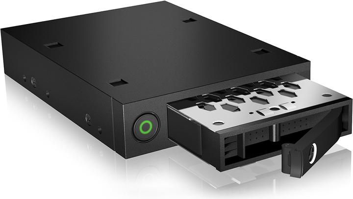 Actual product image Icy Box IB-2212U2 - Hard disk - SSD - SAS - SATA - 2.5 inch - Black (2.5")