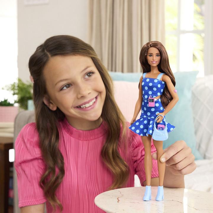 Immagine prodotto Barbie Bambola fashionista - Blu a pois