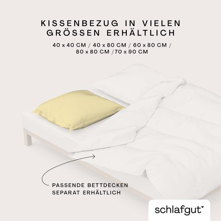 Produktbild schlafgut Woven Satin (Duvetbezug, 40 x 80 cm)