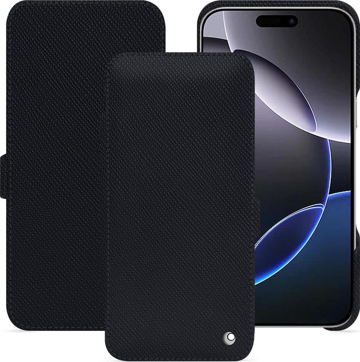 Actual product image Noreve Horizontal leather flap shell (Apple iPhone 16 Pro Max)