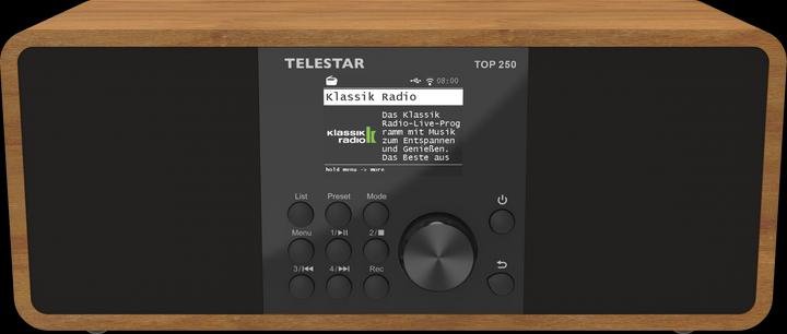 Produktbild Telestar TOP 250 (Internetradio, DAB+, FM, Bluetooth, WLAN)