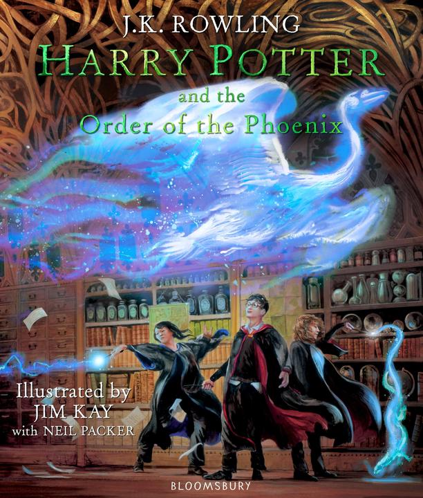 Actual product image Hp Order Of The Phoenix Ill Ed (English, Neil Packer, Jim Kay (Illustrator), J.K. Rowling (Author), 2022)