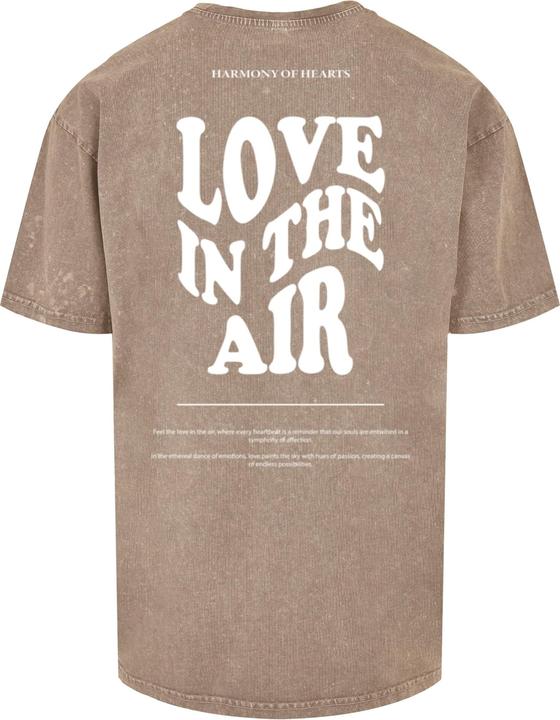 Actual product image Merchcode Love In The Air Acid Washed Heavy Oversize Tee - 136177 (XL)