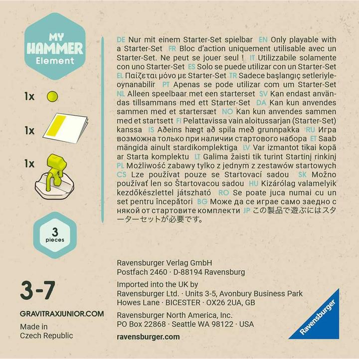 Actual product image Ravensburger GraviTrax Junior