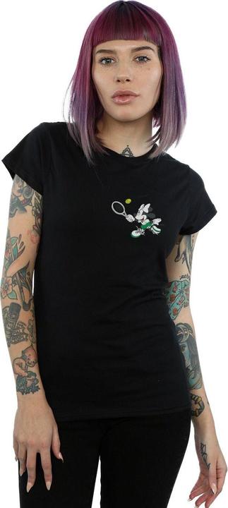 Immagine prodotto Disney Minnie Mouse Tennis Breast Print Maglietta Donna (XL)