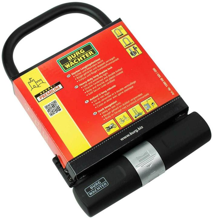 Actual product image Burg Wächter Long shackle lock 1580 HB 165/201