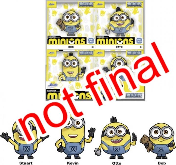 Actual product image Jada Minions Figures 2.5", wave 1