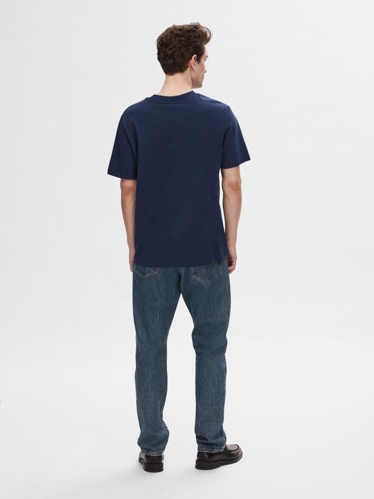 Immagine prodotto Selected Homme T-shirt in cotone biologico con collo alto (M)