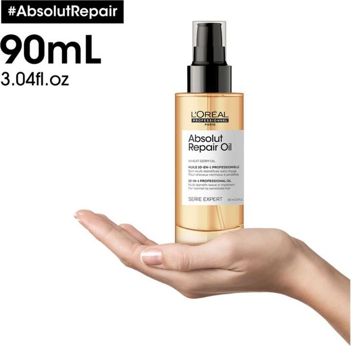 Actual product image L'Oréal Professionnel Absolut Repair Oil (90 ml)