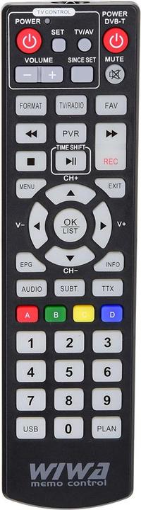 Productafbeelding Wiwa Tuner TV H.265 2790Z (DVB-T HEVC/H.265 MPEG-4 AVC/H.264) (1 GB, DVB-T, DVB-T2)