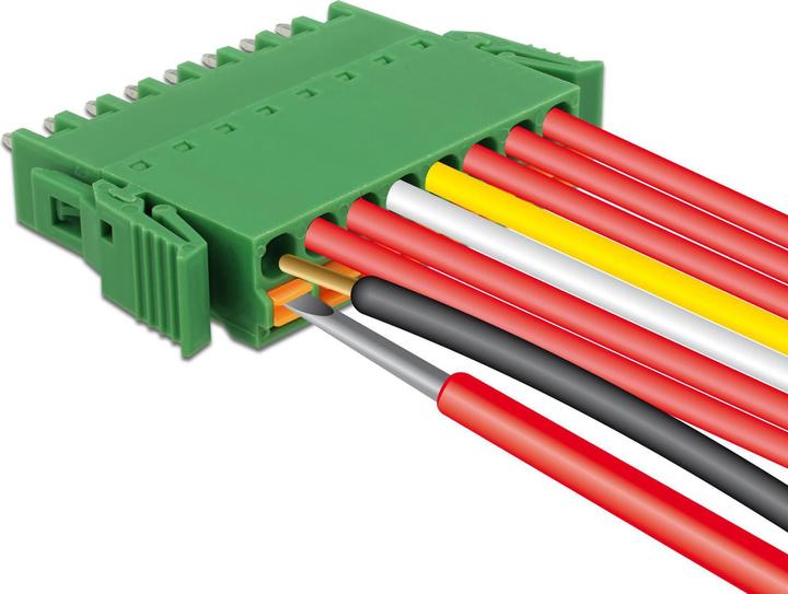 Image du produit Delock Bloc terminal Trame verticale (Accessoires pour câbles)