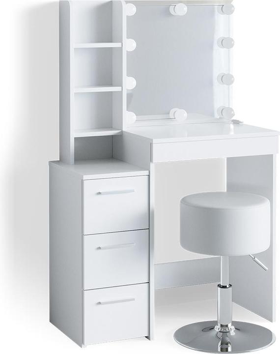 Vicco Meryl with stool and lighting (80 x 40 x 127 cm)