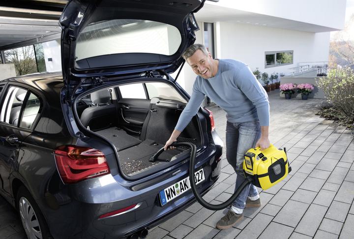 Productafbeelding Kärcher WD1 Compacte Batterijset (Nat-droog stofzuiger)